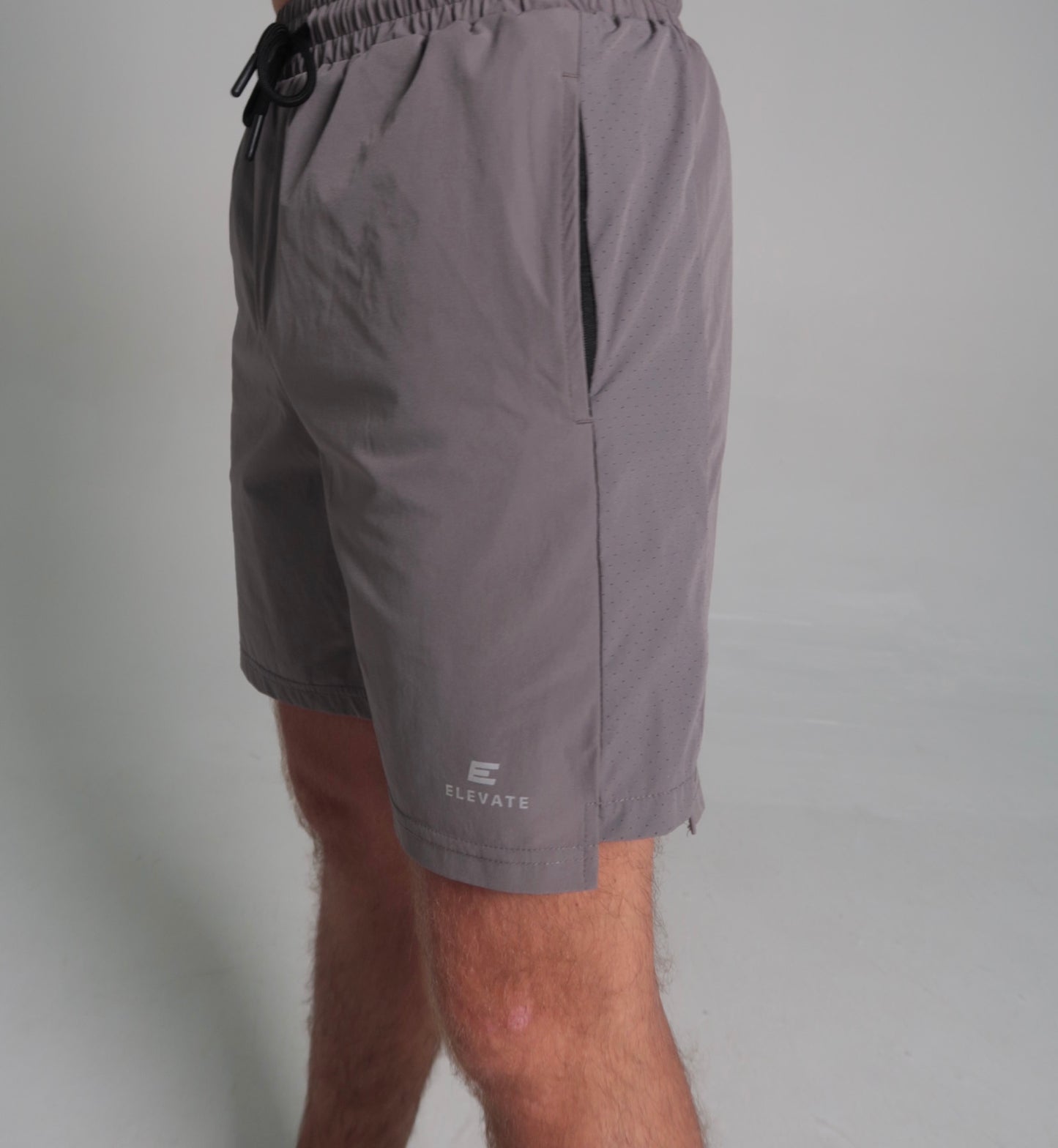 Mens Active Shorts | Marl Grey