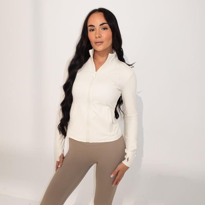 Womens Performance Jacket | Cream