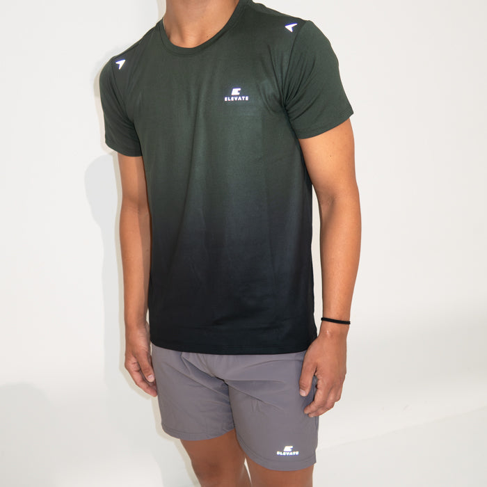 Mens Active Two-Tone T-shirt | Khaki